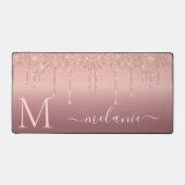 Personnaliser votre nom Lettre Rose Parties scinti (Recto)