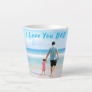 Personnaliser votre papa Photo Latte Mug Cadeau pe