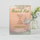 Personnaliser votre propre récolte Fest Invitation (Debout devant)