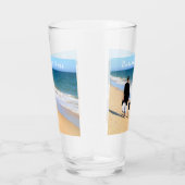 Personnaliser votre verre photo avec texte (Droite)