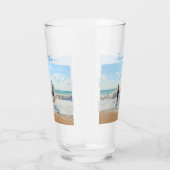 Personnaliser votre verre photo avec texte (Droite)