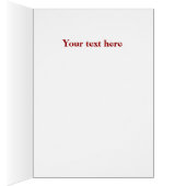 Personnaliser World of Faith Greeting Card (Intérieur (Droit))