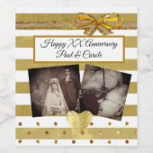 Personnalisez ce Étiquette de bouteille pour l'ann (Étiquettes simples)