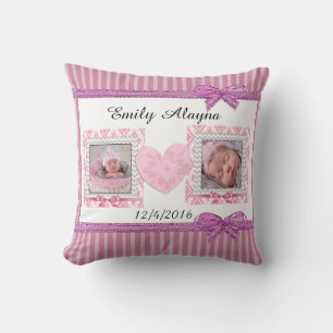 Personnalisez ce magnifique Coussin photo bébé