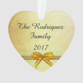 Personnalisez ce mignon ornemental de coeur Keepsa (dos)