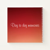 Personnalisez ce petit cahier de notes (Dos)