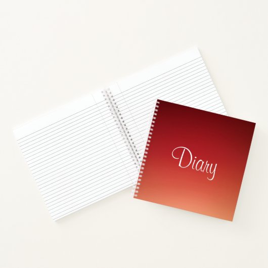 Personnalisez ce petit cahier de notes (Intérieur)