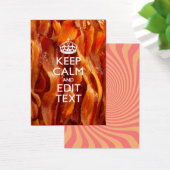 Personnalisez ceci avec Keep Calm et Bacon grésill (Bureau)