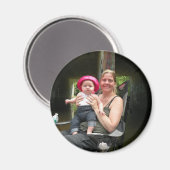 Personnalisez cet aimant photo de réfrigérateur (Recto/Verso)