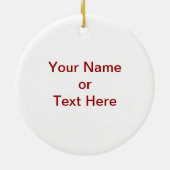 Personnalisez cet ornement de puissance à fleurs (Dos)