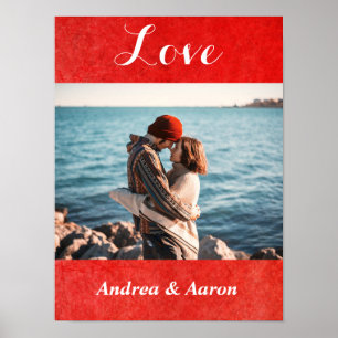 Personnalisez cette affiche "Amour" avec votre pho