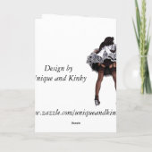 Personnalisez cette carte de voeux (Dos)