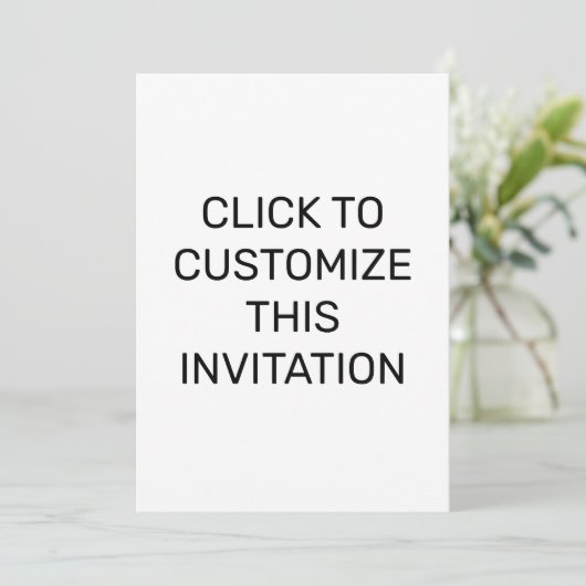 PERSONNALISEZ CETTE INVITATION (Debout devant)