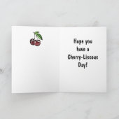 Personnalisez cette joyeuse carte d'anniversaire (Intérieur)