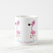 Personnalisez cette Mug Flamant rose amusante (Centre)