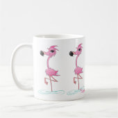 Personnalisez cette Mug Flamant rose amusante (Gauche)