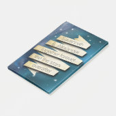 Personnalisez Everafter Like The Stars Post-it® No (Incliné)