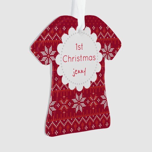 Personnalisez la 1ère photo de Noël de Jenny (devant)