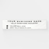 Personnalisez la bannière promotionnelle de votre (Horizontal)