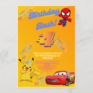 Personnalisez la carte d'anniversaire de votre pet