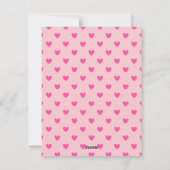 Personnalisez la carte de la Saint-Valentin pour u (Dos)