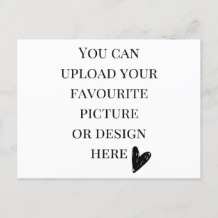 Personnalisez la carte postale de 5,6 po x 4,25 po