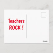 Personnalisez la carte postale 'Gardez votre calme (Dos)