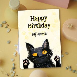 Personnalisez la jolie carte d'anniversaire de cha