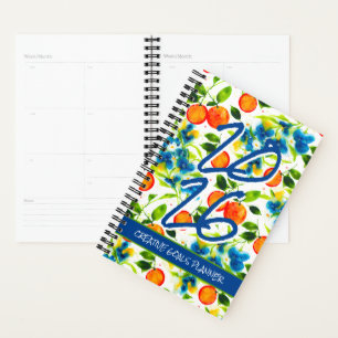 Personnalisez l'agenda Oranges & Fleurs Bleues 202