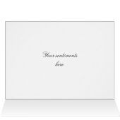 Personnalisez le mariage/Saint-Valentin (Intérieur Horizontal (Haut))