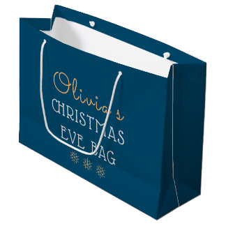 Personnalisez le sac cadeau de Noël avec le nom