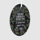 Personnalisez Notre Premier Noël Dans Notre Nouvel (devant)