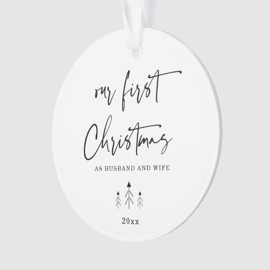 Personnalisez notre premier Noël en tant que nouve (devant)