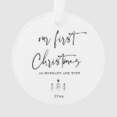 Personnalisez notre premier Noël en tant que nouve (devant)