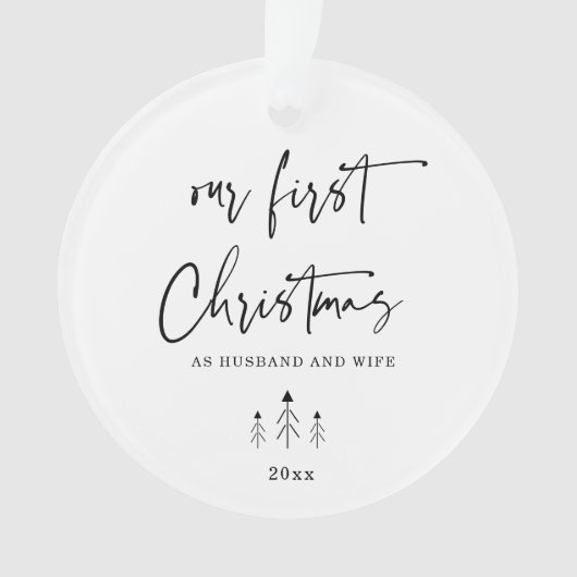 Personnalisez notre premier Noël en tant que nouve (devant)