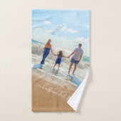 Personnalisez vos serviettes de bain photo avec le (Serviette à main)