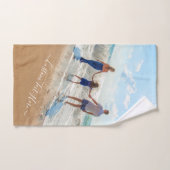 Personnalisez vos serviettes de bain photo avec le (Serviette à main)