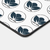 Personnalisez votre bureau : Black Custom Logo Mat (Coin)