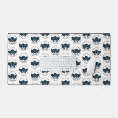 Personnalisez votre bureau : Black Custom Logo Mat (Clavier et souris)