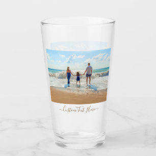 Personnalisez votre cadeau de verre photo avec tex