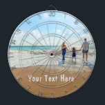 Personnalisez votre Cible de flechettes photo avec<br><div class="desc">Cible de flechettes photo et texte personnalisée - Unique votre propre design - Famille personnalisée / amis ou Dartboards personnels Cadeau - Ajouter votre texte et votre photo - Redimensionner et déplacer des éléments avec outil de personnalisation! Choisissez la police / taille / couleur ! Bonne chance - Soyez heureux...</div>