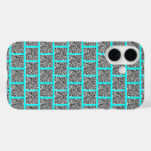 Personnalisez votre code QR coque iphone amusant C (Verso (horizontal))