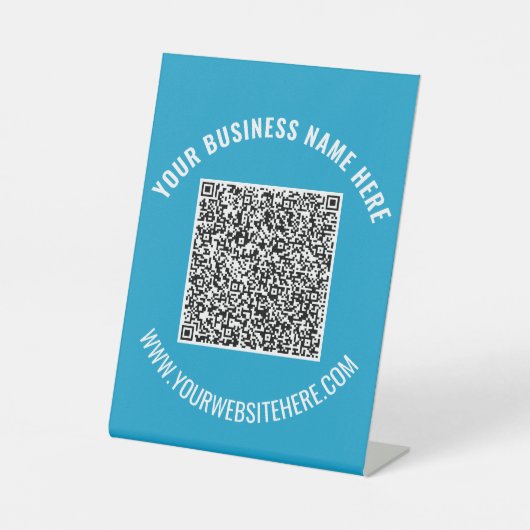 Personnalisez votre code QR et le panneau d'affich (Recto)