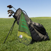 Personnalisez votre jeu de golf avec des serviette (Vert)