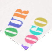 Personnalisez votre logo d'entreprise Nappe d'entr (Angle)