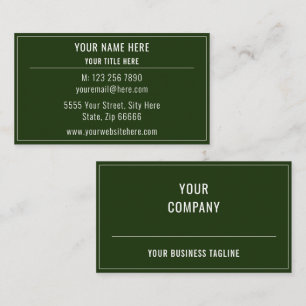 Personnalisez votre modèle de carte de visite coul