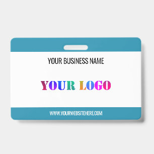 Personnalisez Votre Nom de Logo de Site Web Badge