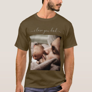 Personnalisez votre papa photo T-shirt cadeau avec