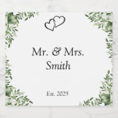 Personnalisez votre propre étiquette de bouteille  (Étiquettes simples)