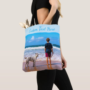 Personnalisez votre Sac fourre-tout photo avec du